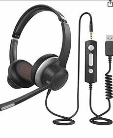 Počítačový headset s mikrofonem — MPOW