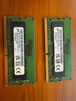 Zánovní paměd DDR4 16GB 2x8GB