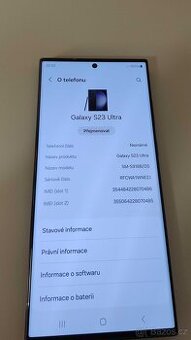 Samsung Galaxy S23 Ultra (S918B) 12GB/512GB, Phantom Black