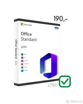 Microsoft Office 2024 Standart - Produktový klíč
