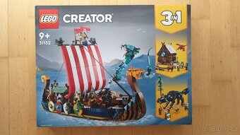 LEGO 31132 Vikingská loď a mořský had