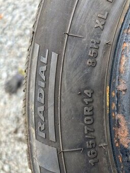 165/70 R14 85H XL - celoroční pneu