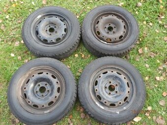 4xObutá zimní sada na ŠKODA FABIA 1 185/60 R14 4x8MM