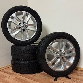 NISSAN JUKE 5x114,3 R17 ET47+ZIMNÍ 215/55R17 7/6mm