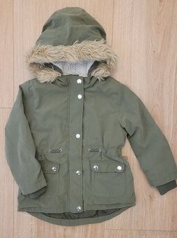 Přechodová bunda/parka, zn. Sinsay, 110 cm