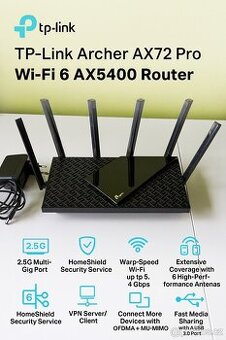 Wi-Fi Router TP-LINK Archer AX72 Pro
