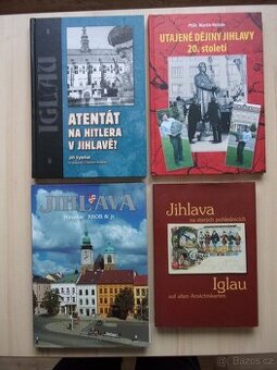 4x JIHLAVA - ATENTÁT NA HITLERA, STARÉ POHLEDNICE