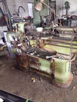 Soustruh TOS S28 + sloupová vrtačka