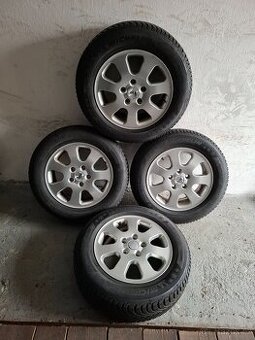 Alu 5x112 r15 zimní pneumatiky 195/55 r15 Michelin