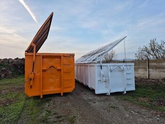 Kontejnery s otvírací střechou 3ks