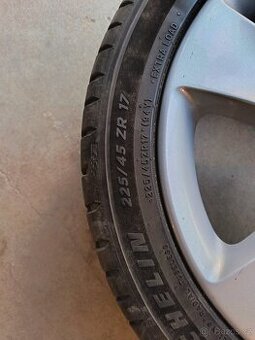 Letní kola Michelin 225/45 r17