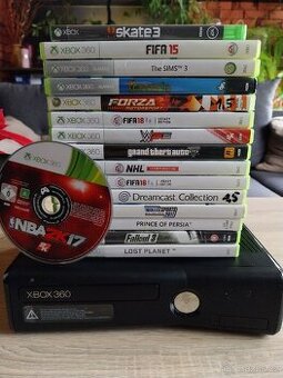 Xbox 360 včetně her