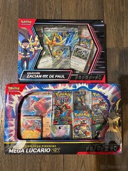 Pokémon TCG:Mega Lucario ex figure box,Zacian ex box