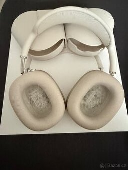 Sluchátka Apple AirPods Max - hvězdně bílé