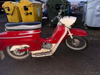 Jawa 50, typ 20, pojízdná, s doklady, pojistkou, platná TK