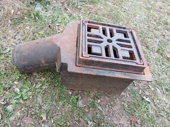 litinová podlahová vpusť