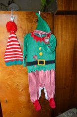 N.O.V.Ý. Vánoční overal s čepičkou, zn. Next, vel. 12-18 m.