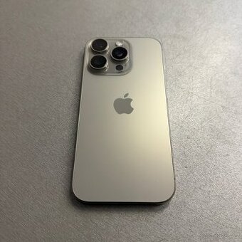 iPhone 16 Pro 256GB natural, jako nový, rok záruka