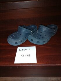 Dětské pantofle Crocs větší - 1