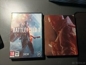 Prodám Steelbook Battlefield 1 a hru Battlefield 1 na PC