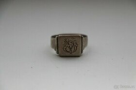Stříbrný prsten z první světové války