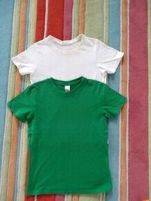 ZDARMA K objednávce bílé chlapecké tričko zn.H&M