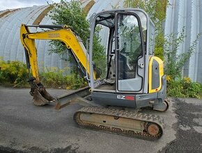 Minibagr Wacker Neuson EZ38, rok výroby 2017, 3x lopata