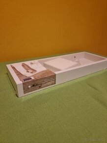Polička na zeď bílá 40x15x4 cm nová orig. zabalená