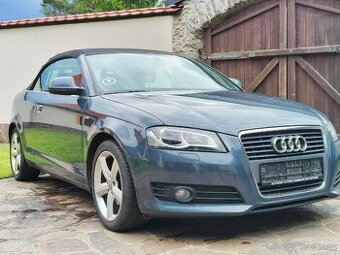 AUDI A3 cabrio 2.0 TDI, xenon, nové DSG, nové rozvody
