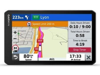 TRUCK kamionová 7" navigace Garmin Dezl LGV700 Europe45