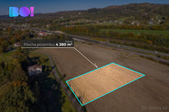 Prodej komerčního pozemku 4380 m², Návsí