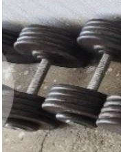 Prodám jednoruční činky - 28kg