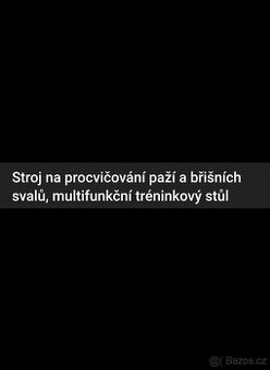 Posilovací stroj