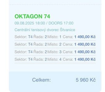 Oktagon 74 Štvanice