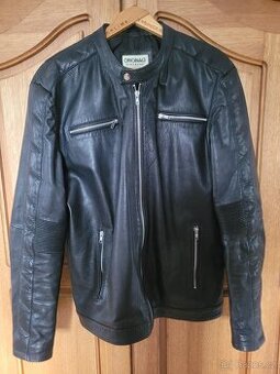 Jack & Jones kožená bunda XL