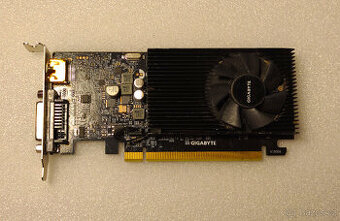 Grafická karta, GIGABYTE GeForce GT 1030 Low Profile