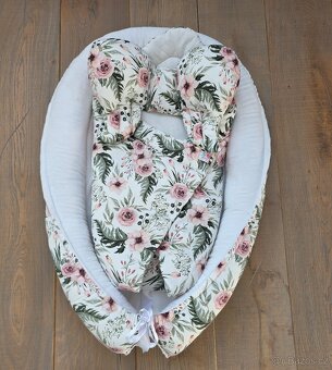 Set pro miminko ByLuci – hnízdečko, rychlozavinovačka, deka