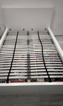 Postel Ikea + 2 šuplíky + matrace + rošt