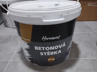 Betonová stěrka Hermann a podkladová penetrace