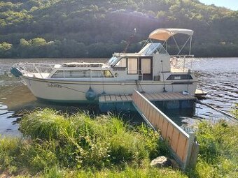 Ocelová kajutová loď 9m