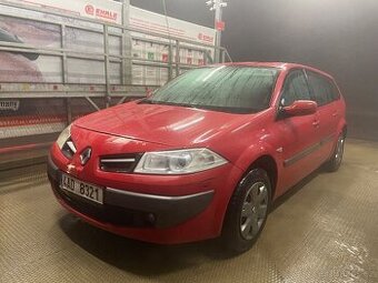 Renault Megane 1.6 82kw, rok 2008. Klima, el.okna, centrál