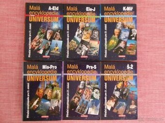Malá encyklopedie Universum 1-6 - komplet.