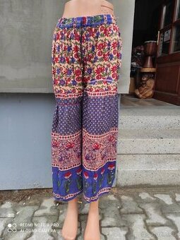 Dámské krepové kalhoty Indie