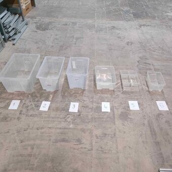 Průhledné krabice zn. SAMLA