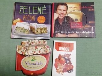 zelené pečení + Vařil jsem světovým celebritám+ Marmelády+Su