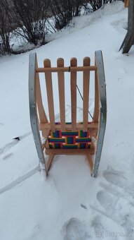 Boby, sáňky, talíř