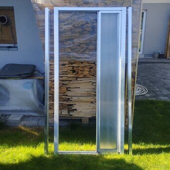 Sprchová vanička, zástěna, umývatko - 1