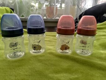 Lahvičky s anti-colic savičkami Canpol Babies (4 ks)