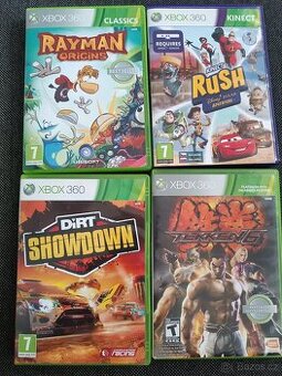 Hry na XBOX 360, Rayman, Rush, DiRT, Tekken6