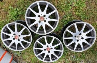 Fiat 16J alu ráfky Dezent -7J,ET-30,rozteč šroubů 4krát 98mm